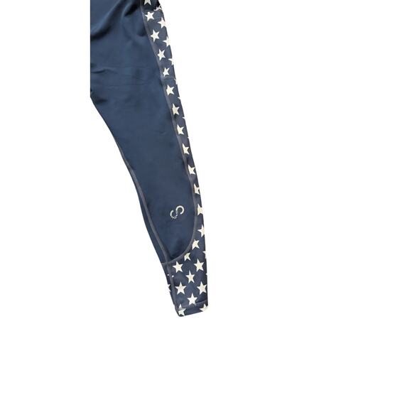 American Flag Leggings – Size Medium – Blue – Excellent Condition - Picture 2 of 3